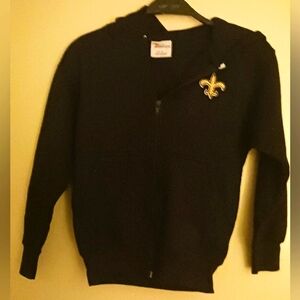 Black New Orleans hoodie Sz M